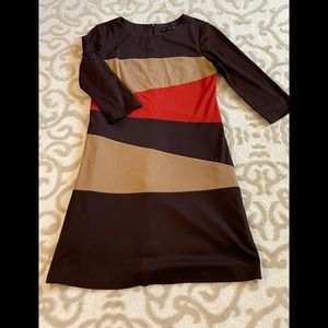 MADISON LEIGH Color Block Dress Sz 6